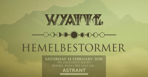 Omslagfoto WYATT E. + HEMELBESTORMER (NL Exclusive)