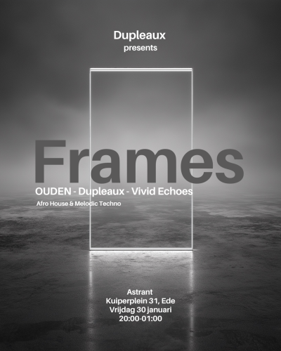 Omslagfoto Dupleaux Presents: FRAMES