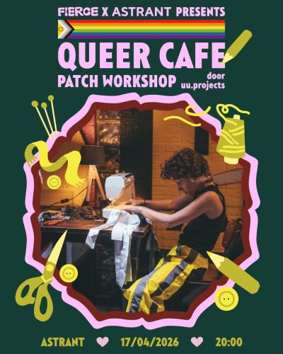 Omslagfoto Queer Caf&eacute; Patch workshop