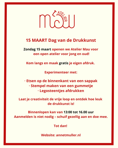 Omslagfoto Open atelier