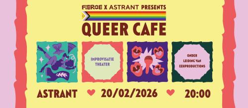 Omslagfoto Queer Caf&eacute;: improvisatietheater 